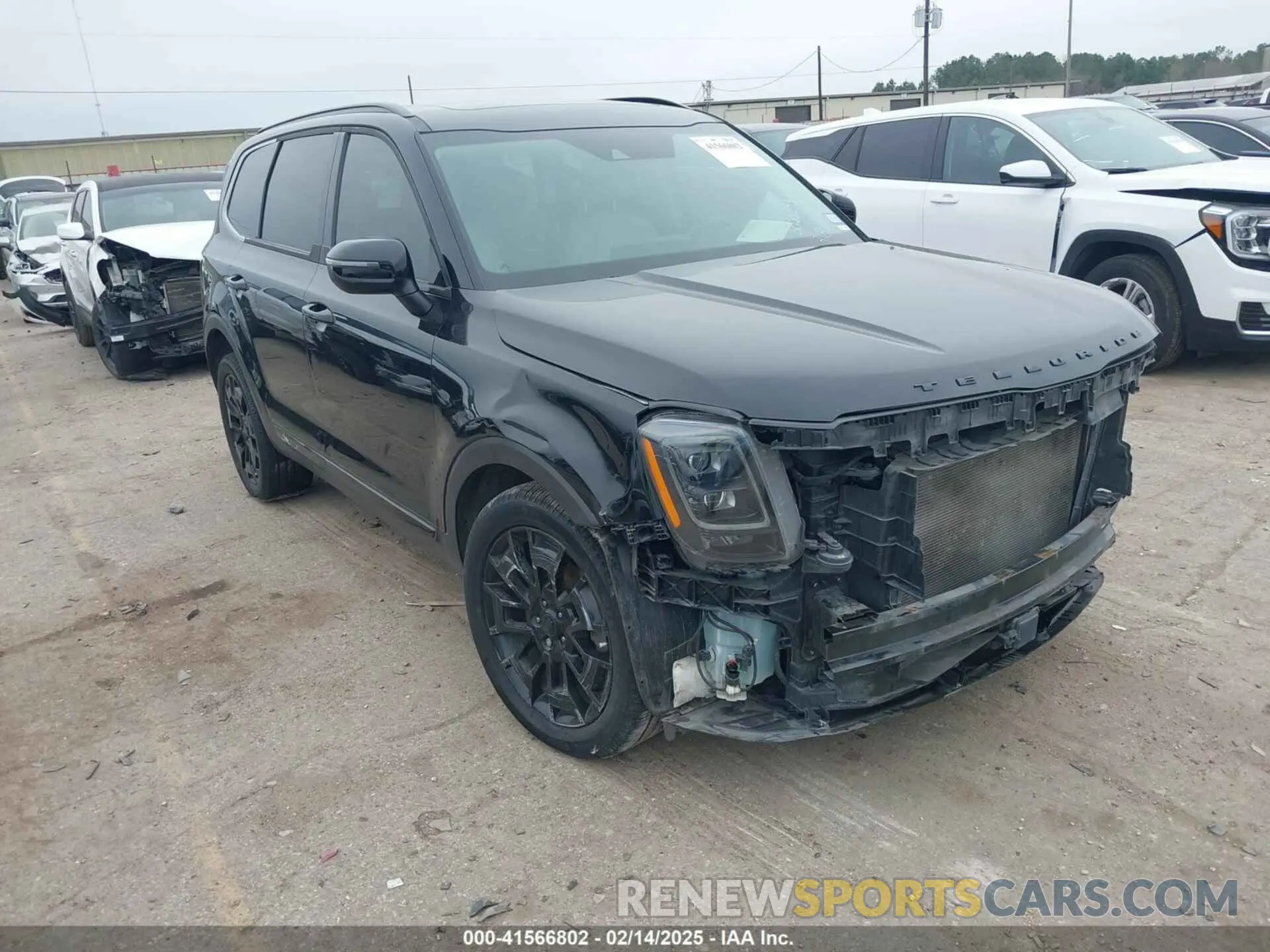 1 Photograph of a damaged car 5XYP3DHC0MG103186 KIA TELLURIDE 2021