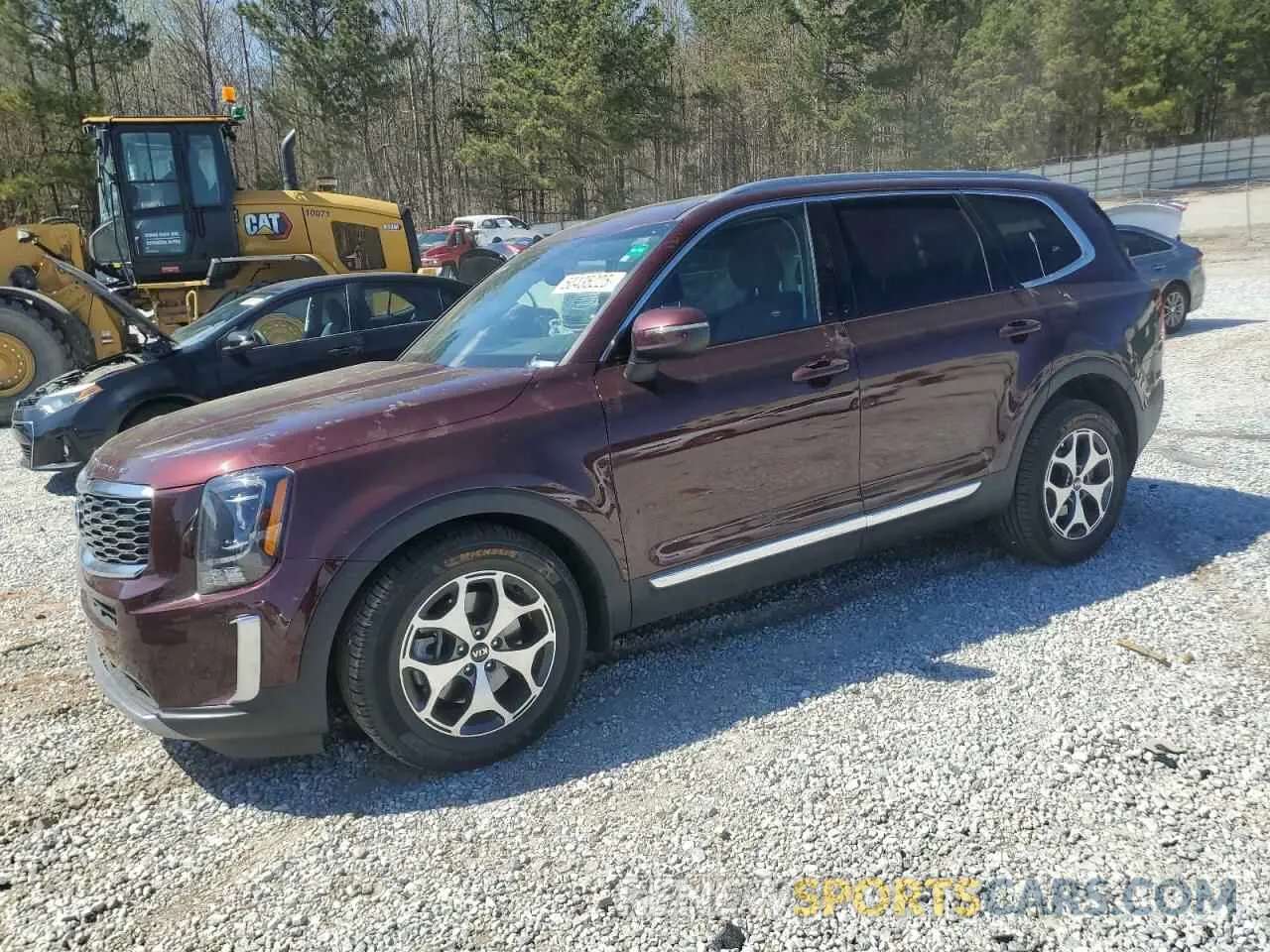 1 Photograph of a damaged car 5XYP3DHC1MG108526 KIA TELLURIDE 2021