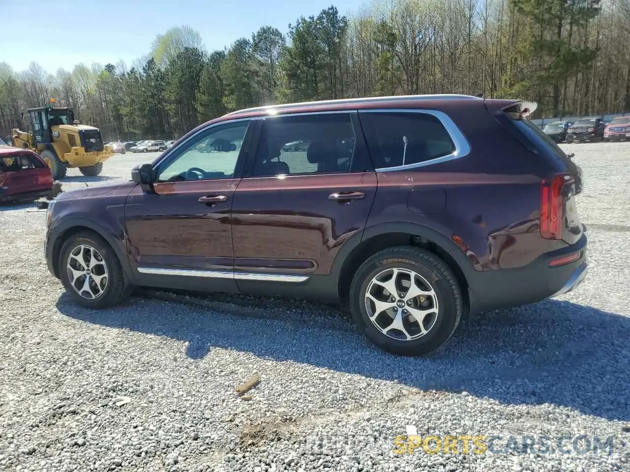 2 Photograph of a damaged car 5XYP3DHC1MG108526 KIA TELLURIDE 2021