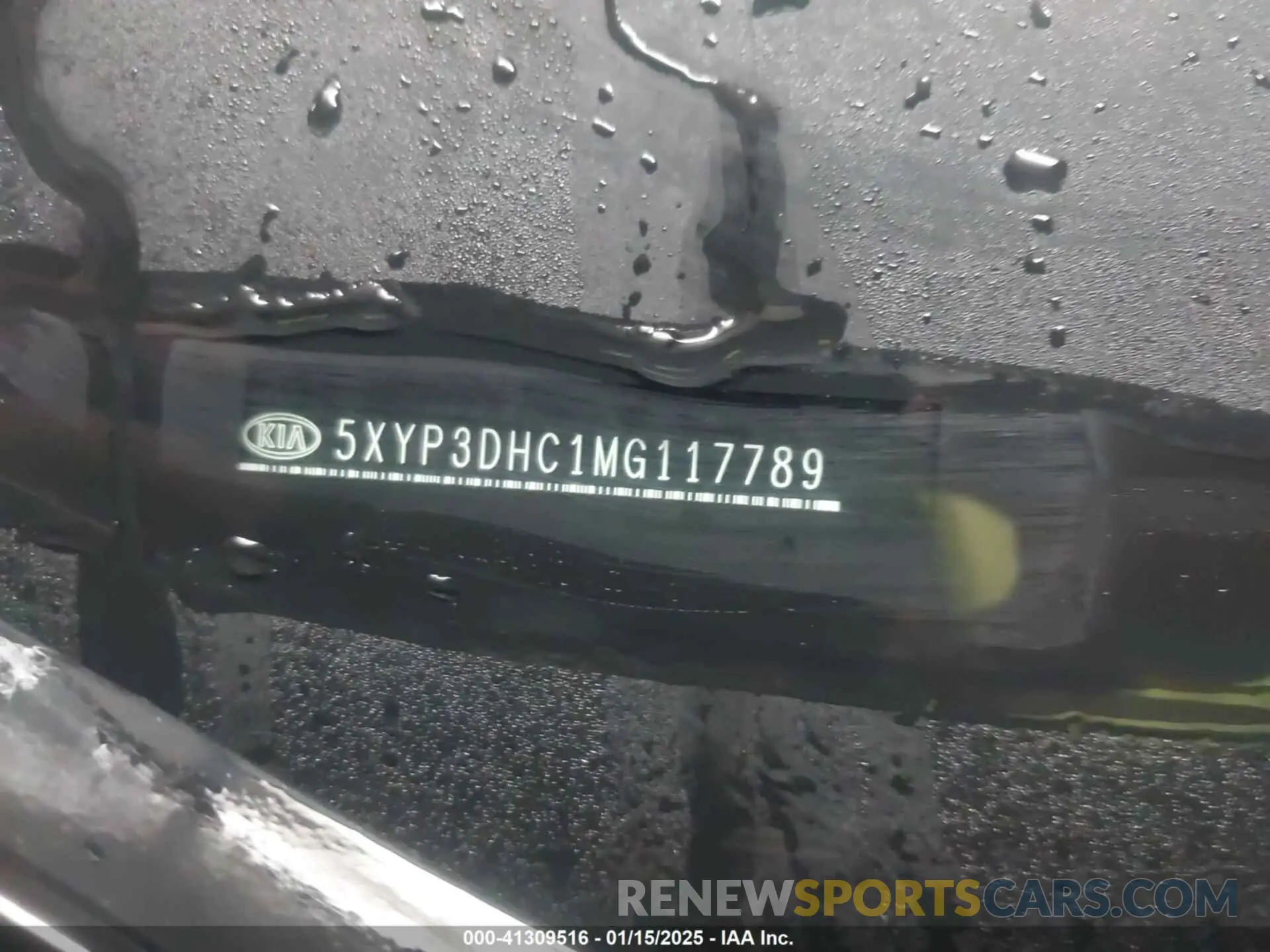 9 Photograph of a damaged car 5XYP3DHC1MG117789 KIA TELLURIDE 2021
