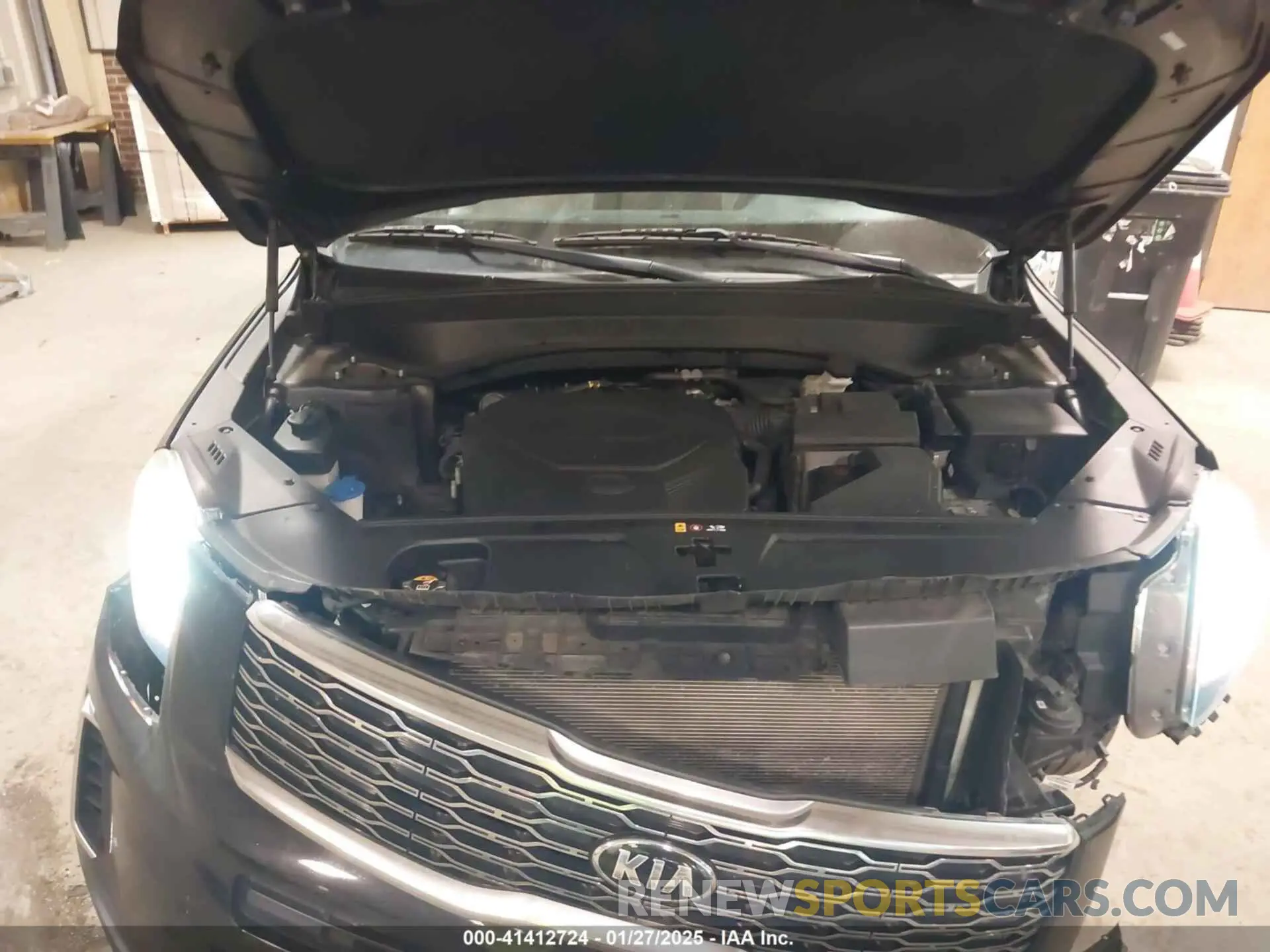 10 Фотография поврежденного автомобиля 5XYP3DHC5MG114586 KIA TELLURIDE 2021