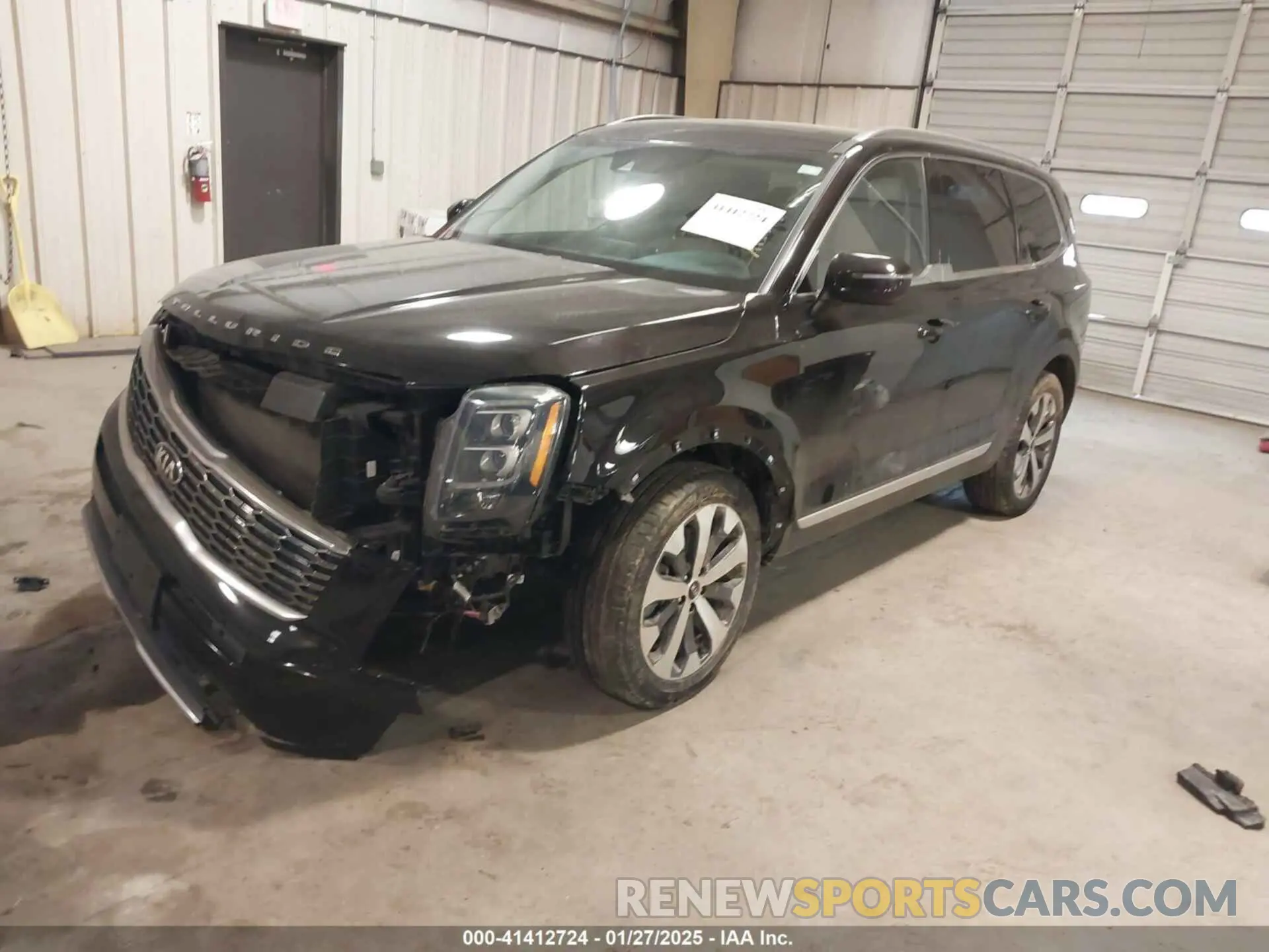 2 Фотография поврежденного автомобиля 5XYP3DHC5MG114586 KIA TELLURIDE 2021