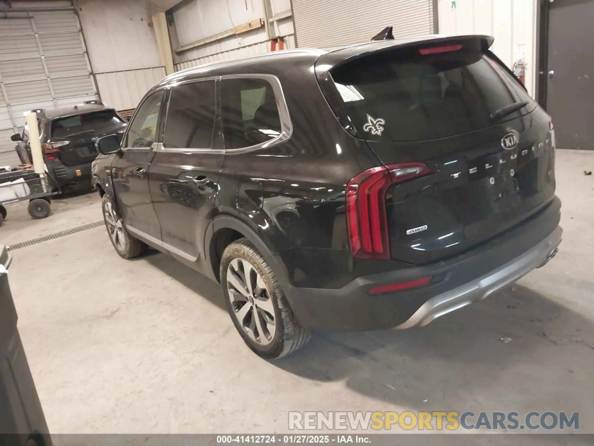 3 Фотография поврежденного автомобиля 5XYP3DHC5MG114586 KIA TELLURIDE 2021