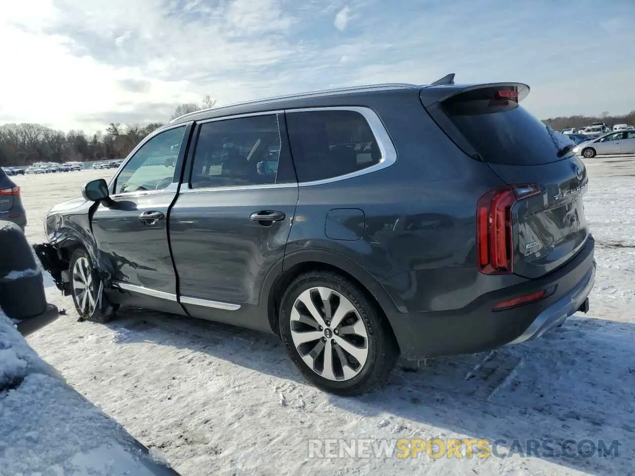 2 Фотография поврежденного автомобиля 5XYP3DHC7MG162249 KIA TELLURIDE 2021