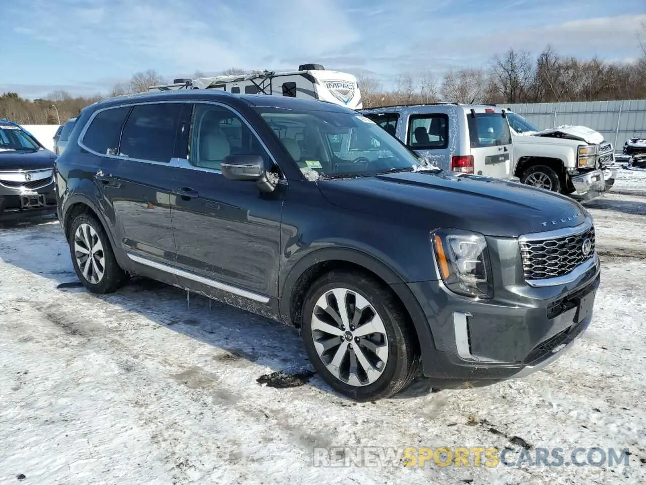 4 Фотография поврежденного автомобиля 5XYP3DHC7MG162249 KIA TELLURIDE 2021