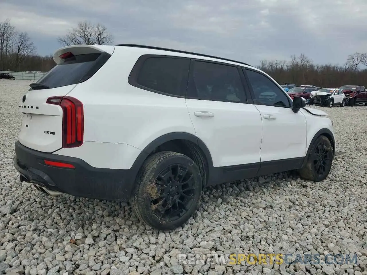 3 Photograph of a damaged car 5XYP3DHC9MG145128 KIA TELLURIDE 2021