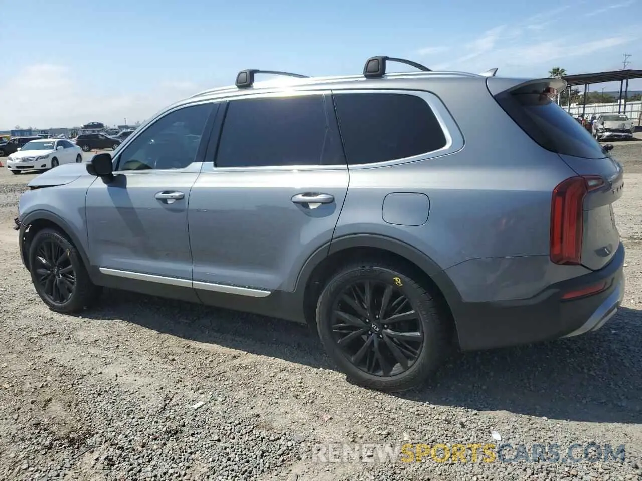 2 Photograph of a damaged car 5XYP54HC5MG184826 KIA TELLURIDE 2021
