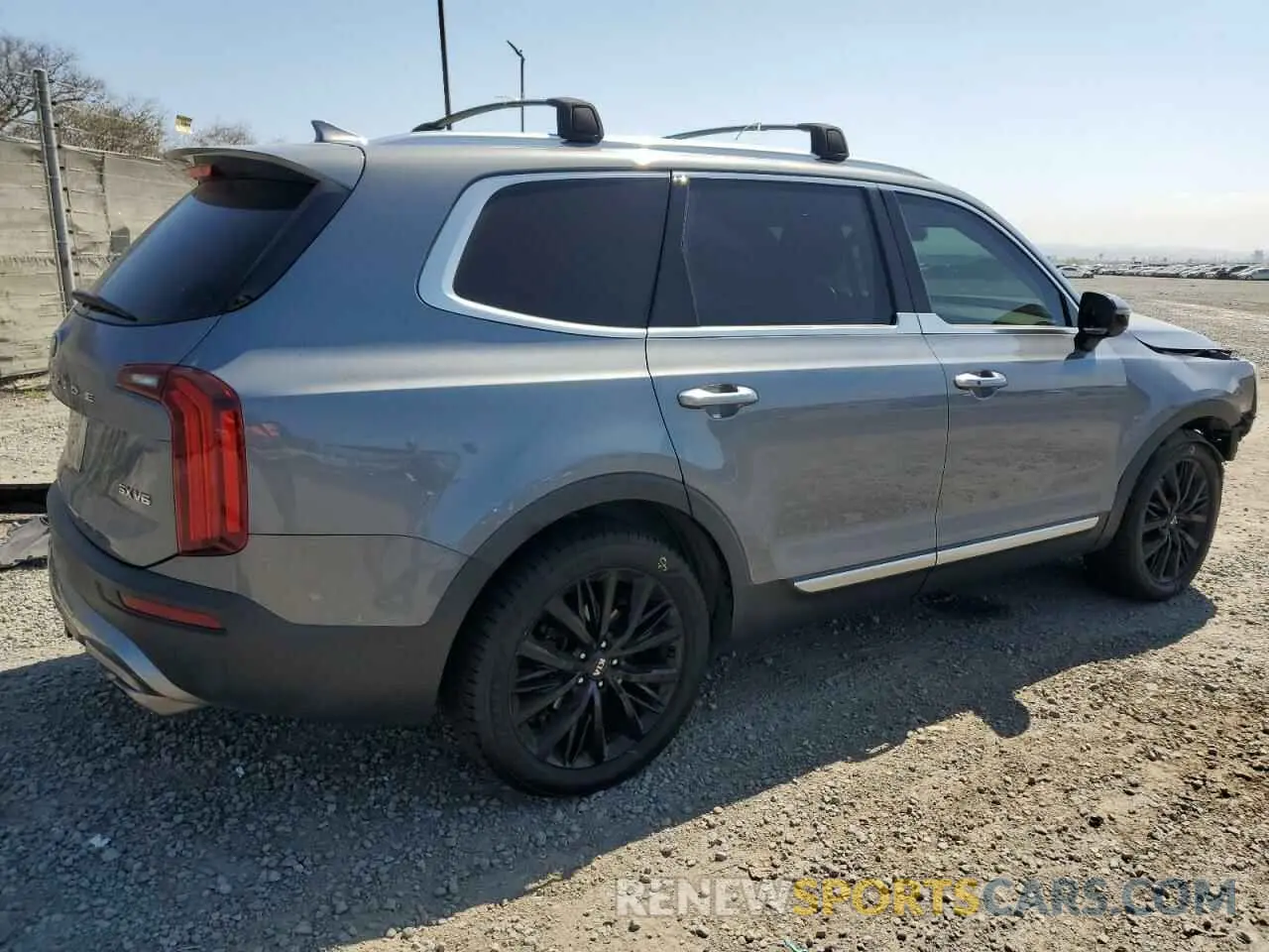 3 Photograph of a damaged car 5XYP54HC5MG184826 KIA TELLURIDE 2021