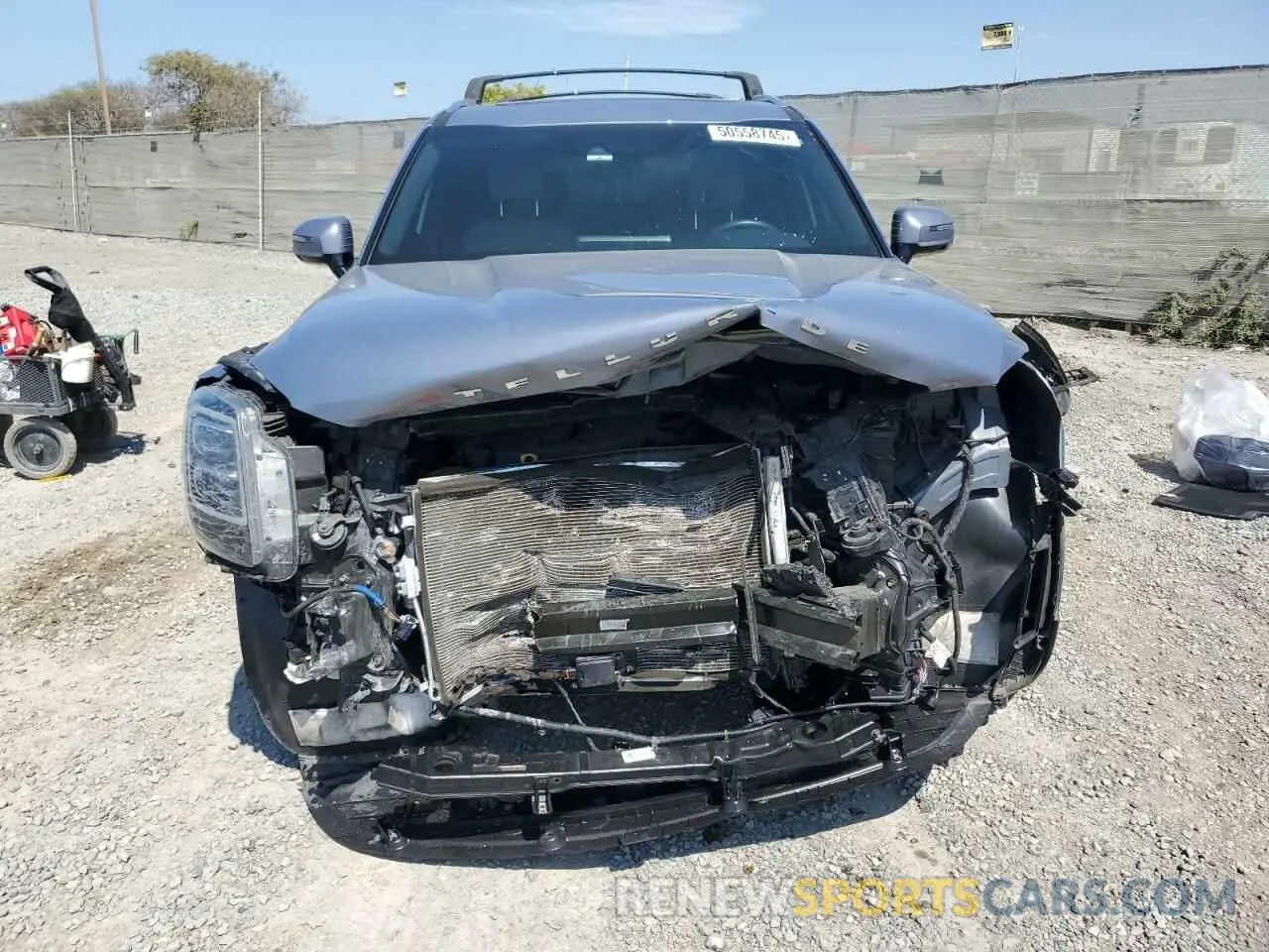 5 Photograph of a damaged car 5XYP54HC5MG184826 KIA TELLURIDE 2021
