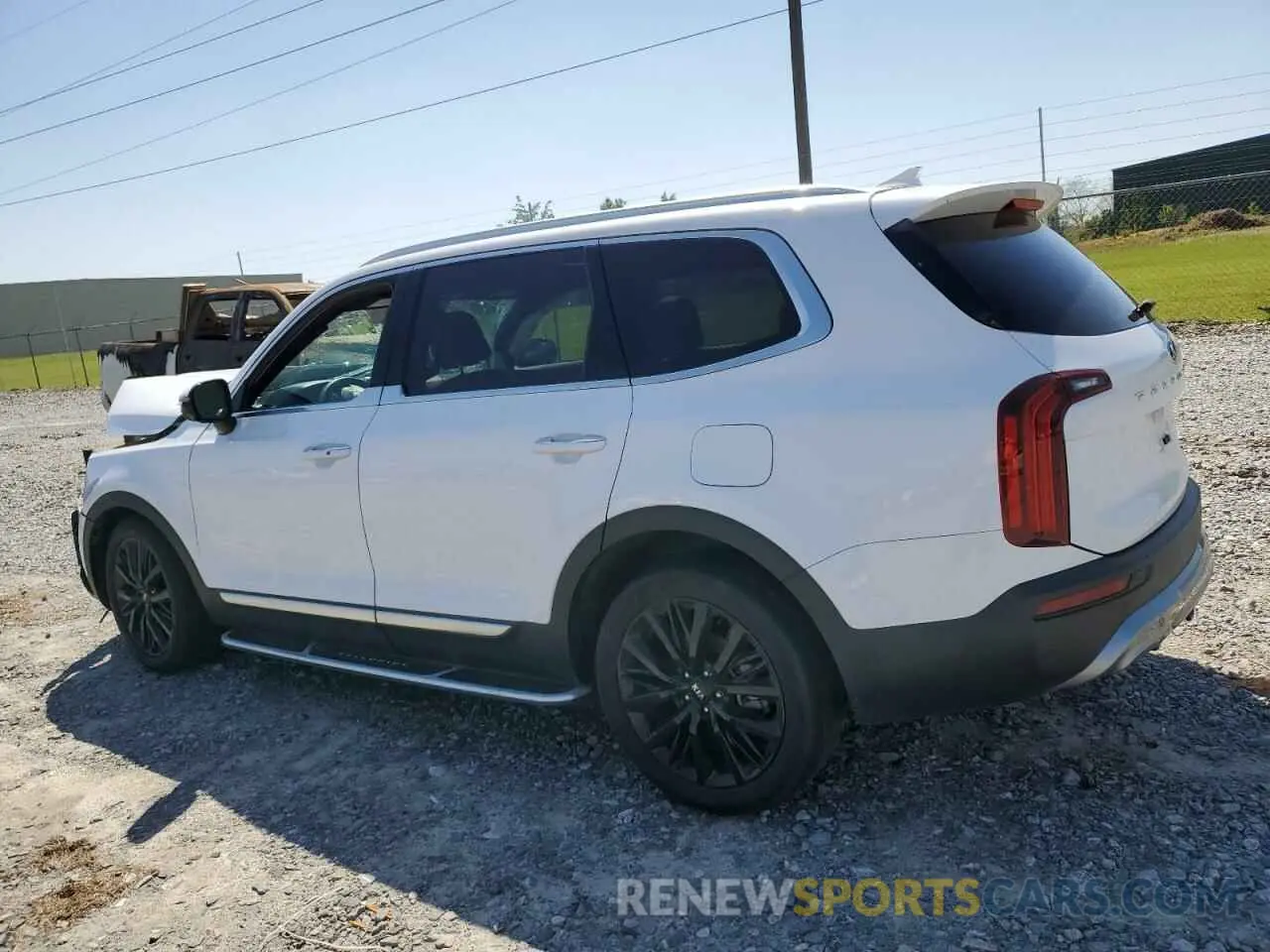 2 Photograph of a damaged car 5XYP54HC8MG152954 KIA TELLURIDE 2021