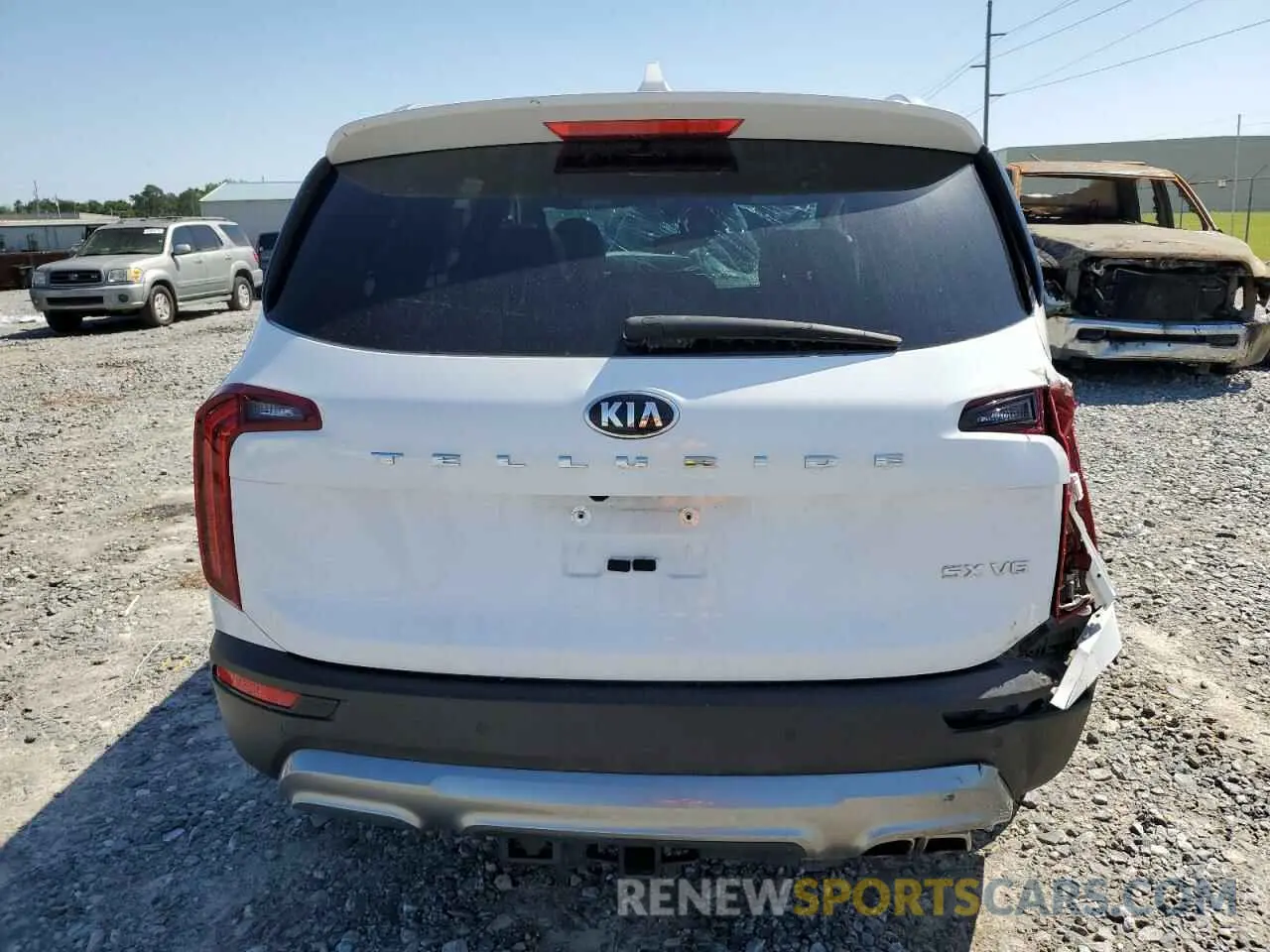 6 Photograph of a damaged car 5XYP54HC8MG152954 KIA TELLURIDE 2021