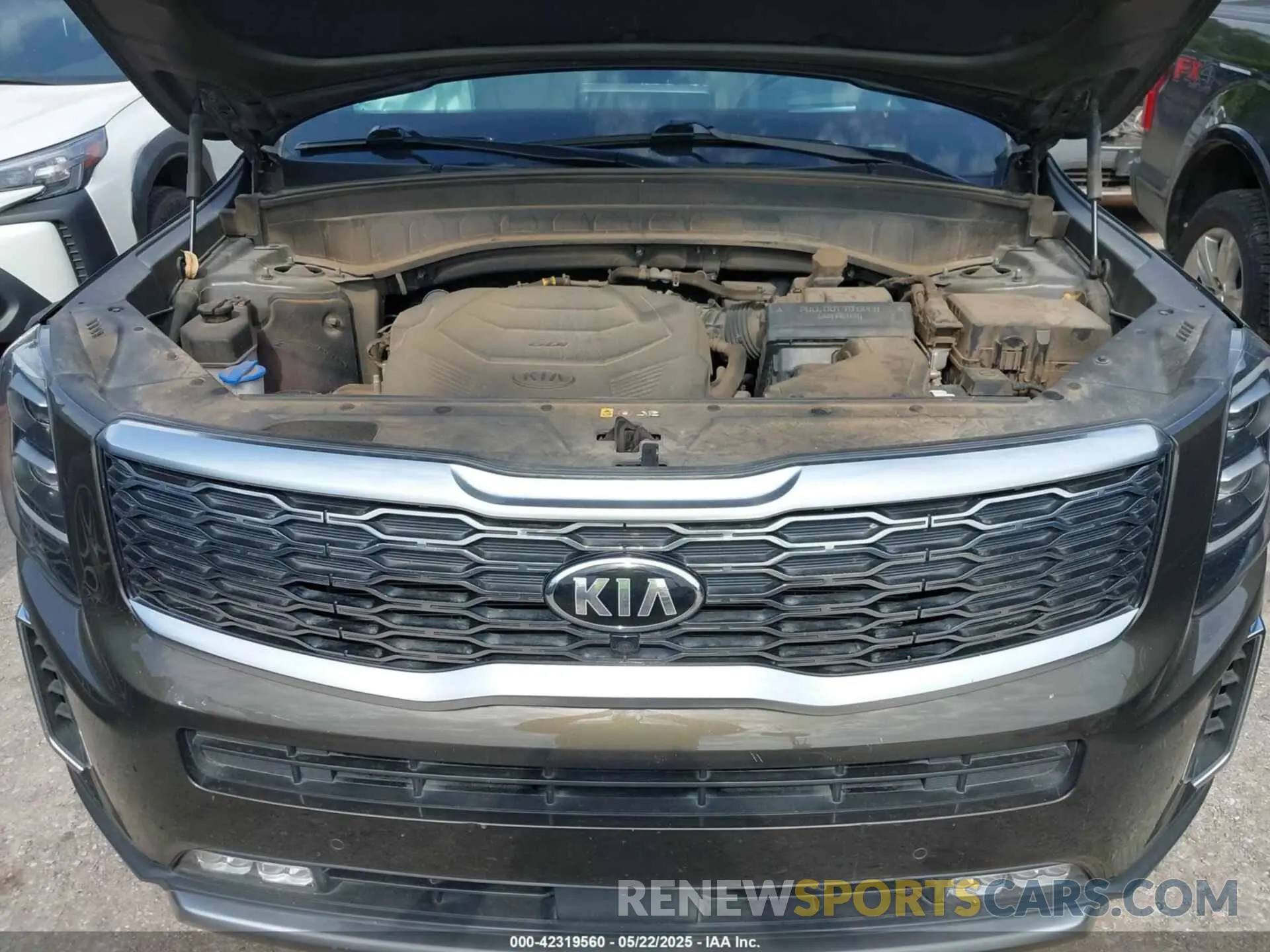 10 Photograph of a damaged car 5XYP5DHC0MG171935 KIA TELLURIDE 2021