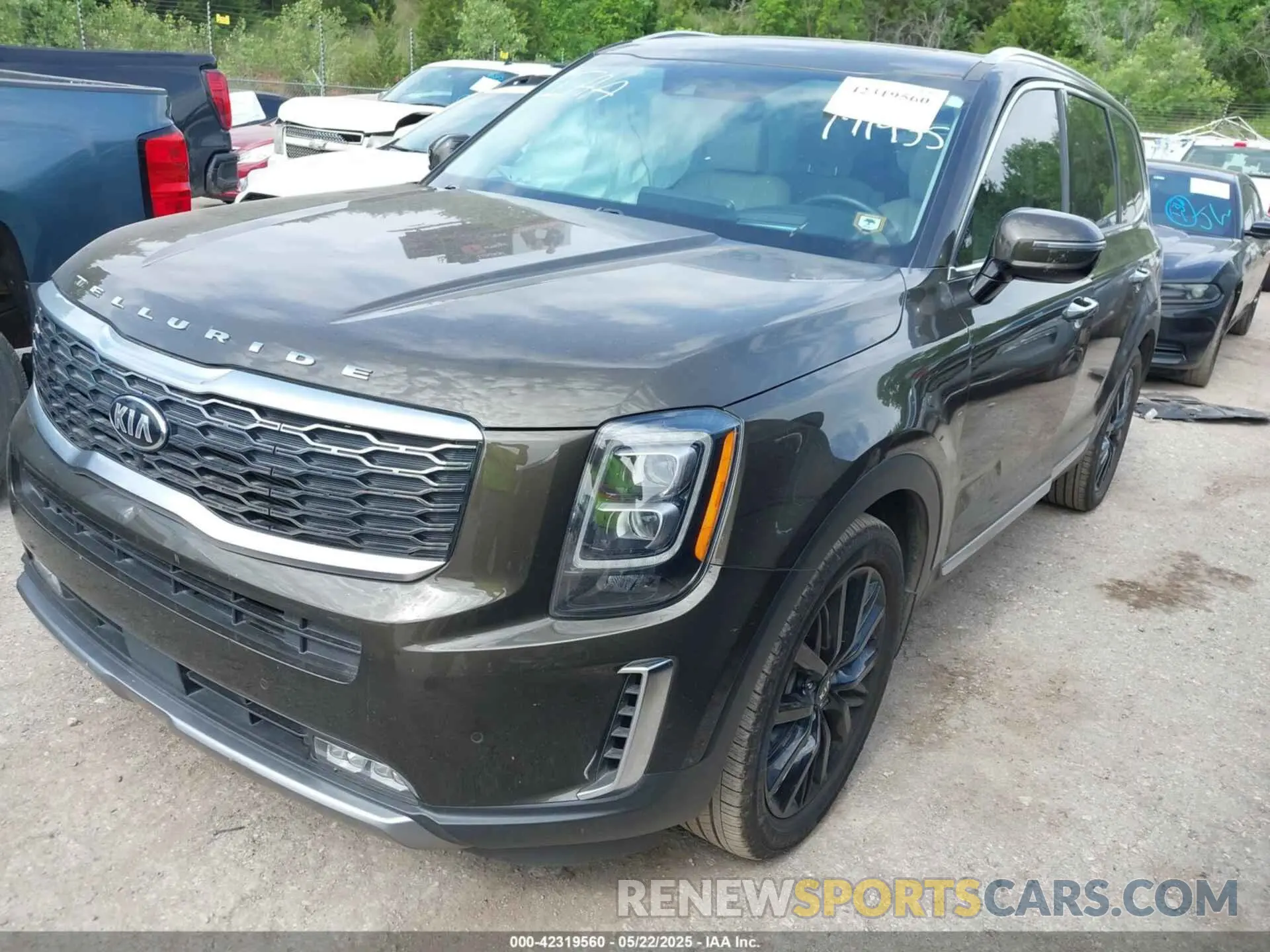 2 Photograph of a damaged car 5XYP5DHC0MG171935 KIA TELLURIDE 2021