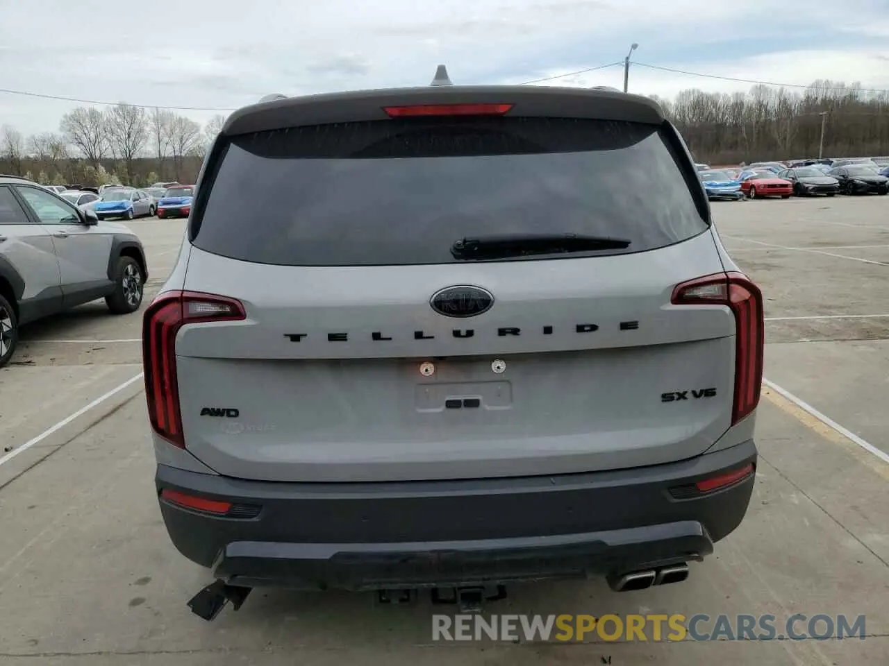 6 Photograph of a damaged car 5XYP5DHC3MG135401 KIA TELLURIDE 2021