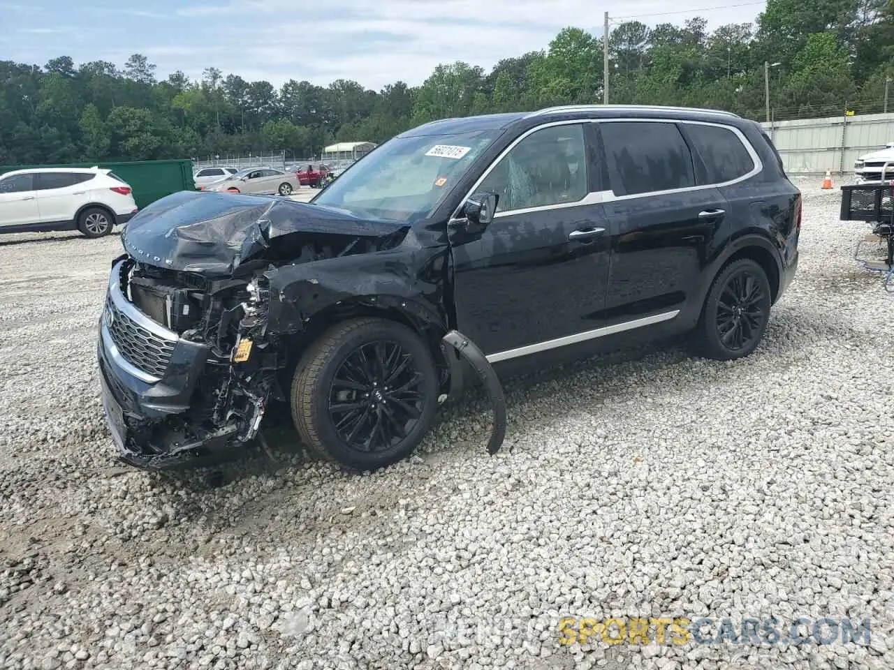 1 Фотография поврежденного автомобиля 5XYP5DHC3MG174604 KIA TELLURIDE 2021