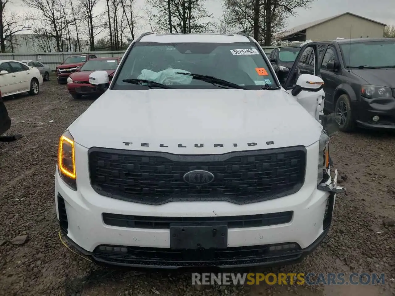 5 Photograph of a damaged car 5XYP5DHC4MG152322 KIA TELLURIDE 2021