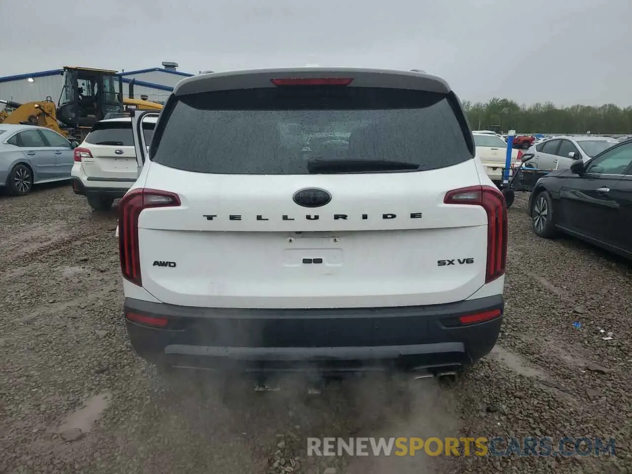 6 Photograph of a damaged car 5XYP5DHC4MG152322 KIA TELLURIDE 2021