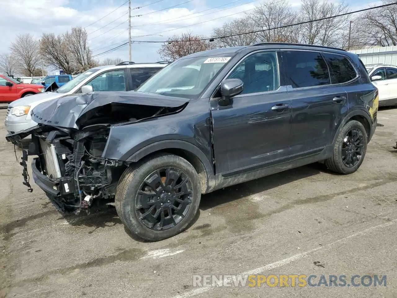 1 Фотография поврежденного автомобиля 5XYP5DHC5MG095872 KIA TELLURIDE 2021