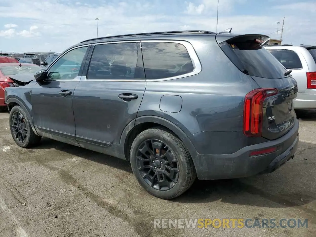 2 Фотография поврежденного автомобиля 5XYP5DHC5MG095872 KIA TELLURIDE 2021