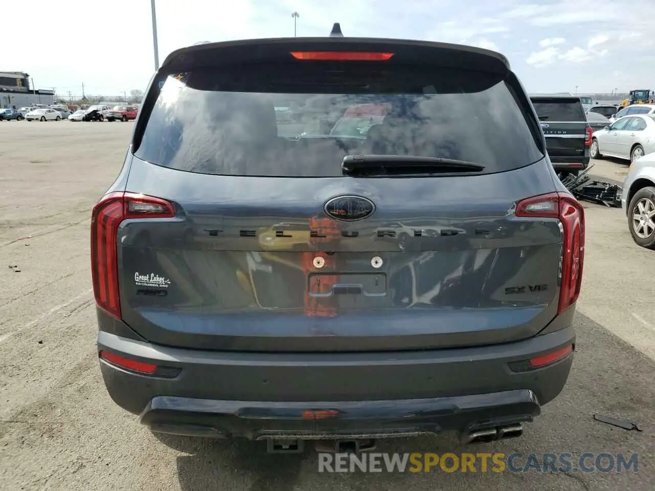 6 Фотография поврежденного автомобиля 5XYP5DHC5MG095872 KIA TELLURIDE 2021