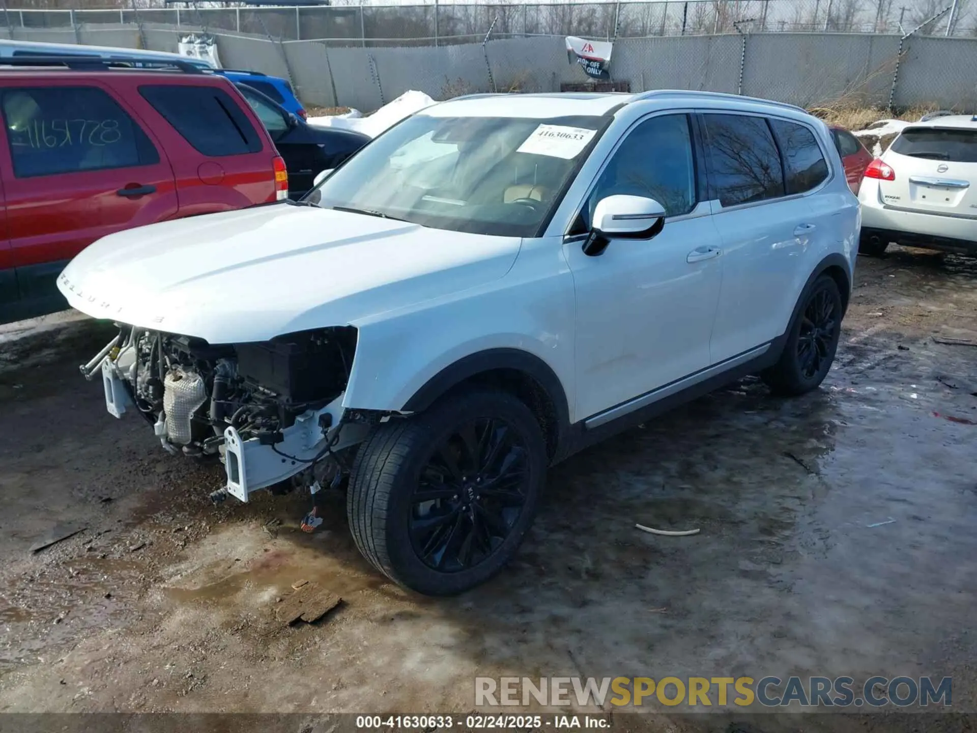2 Фотография поврежденного автомобиля 5XYP5DHC6MG112193 KIA TELLURIDE 2021