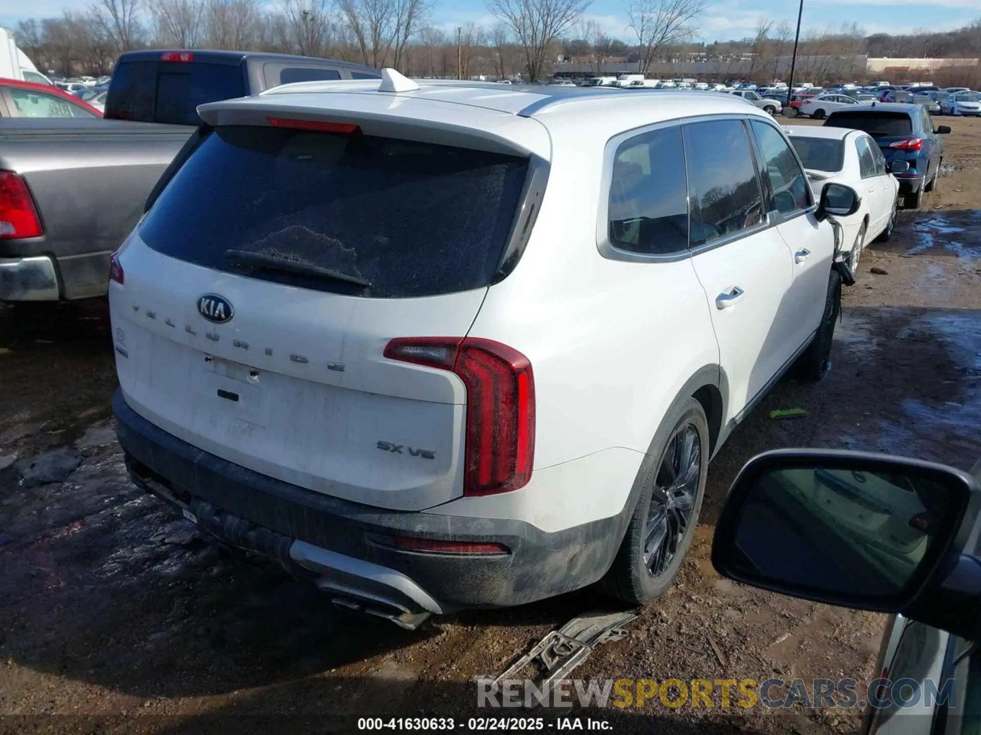4 Фотография поврежденного автомобиля 5XYP5DHC6MG112193 KIA TELLURIDE 2021
