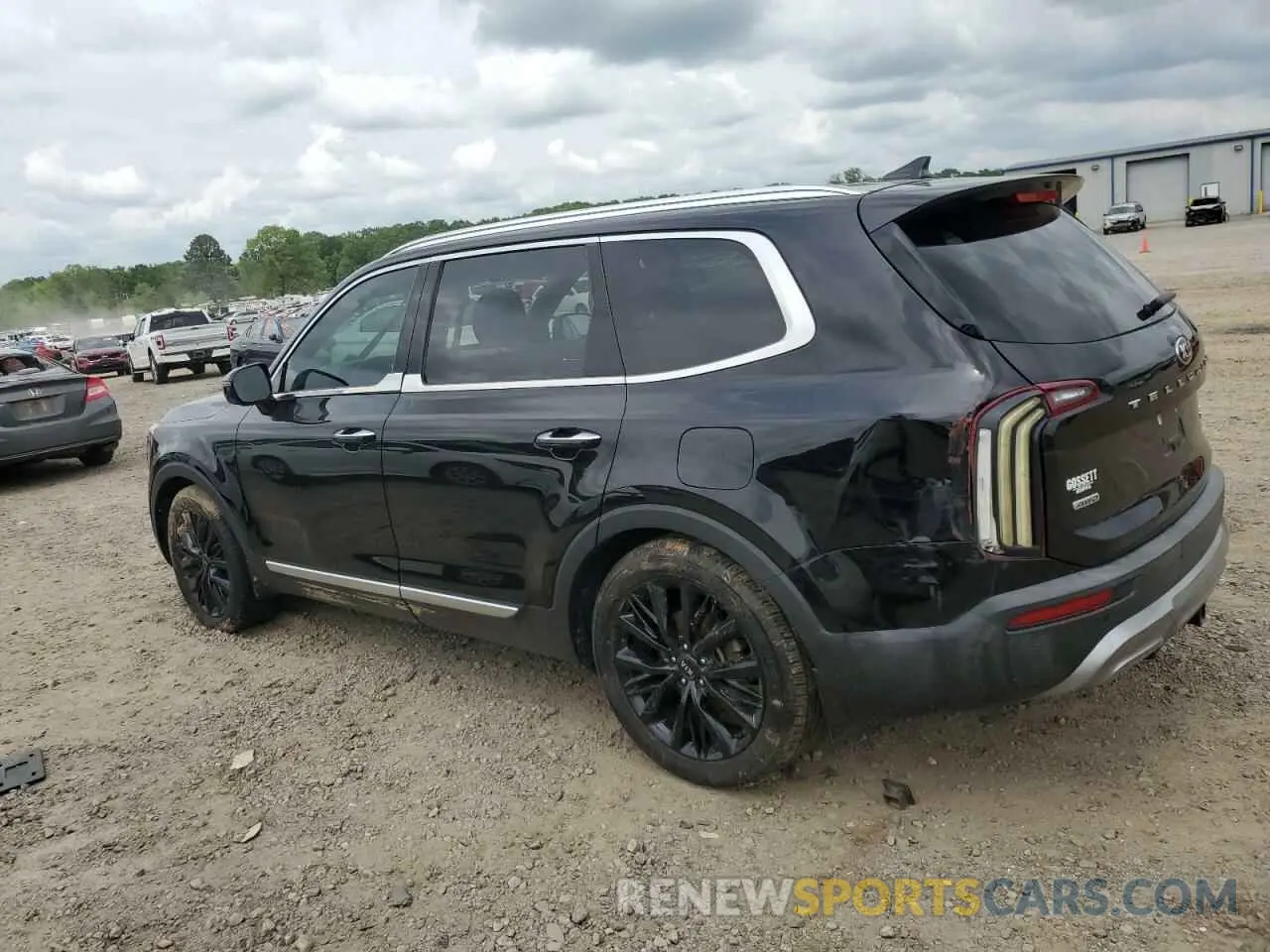 2 Photograph of a damaged car 5XYP5DHC6MG130001 KIA TELLURIDE 2021
