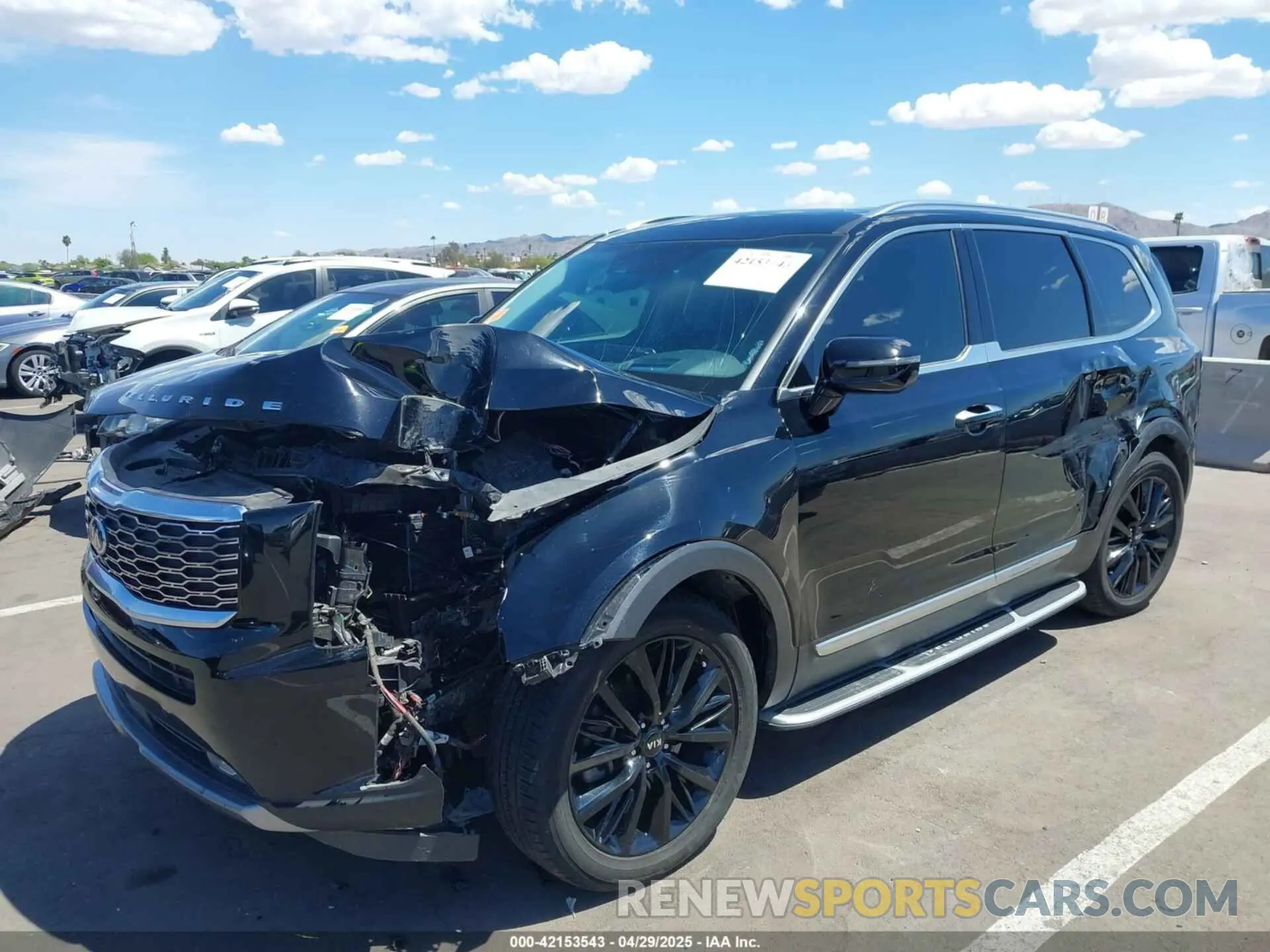 2 Фотография поврежденного автомобиля 5XYP5DHC6MG163371 KIA TELLURIDE 2021