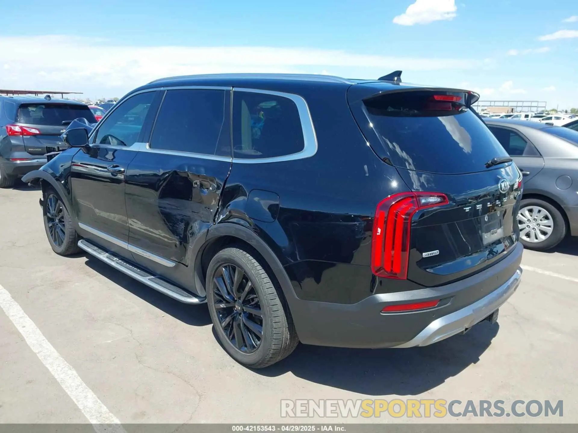 3 Фотография поврежденного автомобиля 5XYP5DHC6MG163371 KIA TELLURIDE 2021