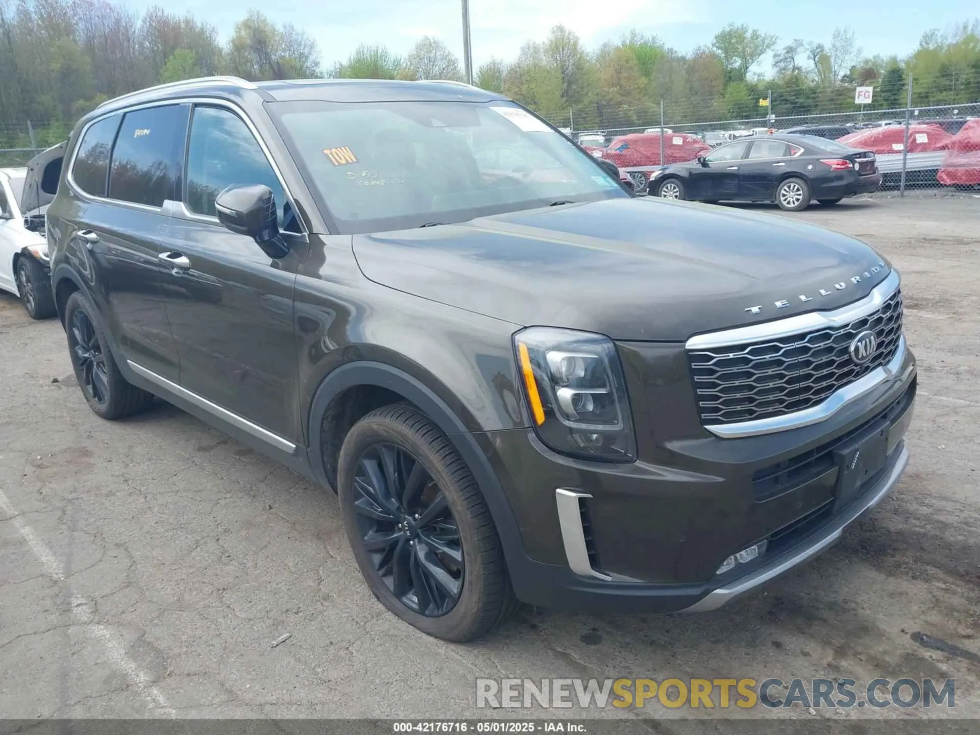 1 Фотография поврежденного автомобиля 5XYP5DHC6MG164200 KIA TELLURIDE 2021