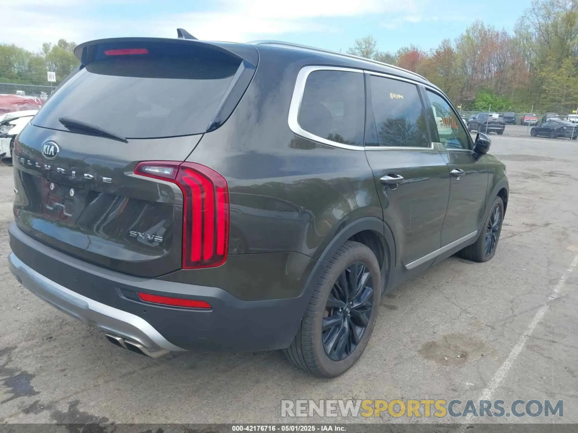 4 Фотография поврежденного автомобиля 5XYP5DHC6MG164200 KIA TELLURIDE 2021