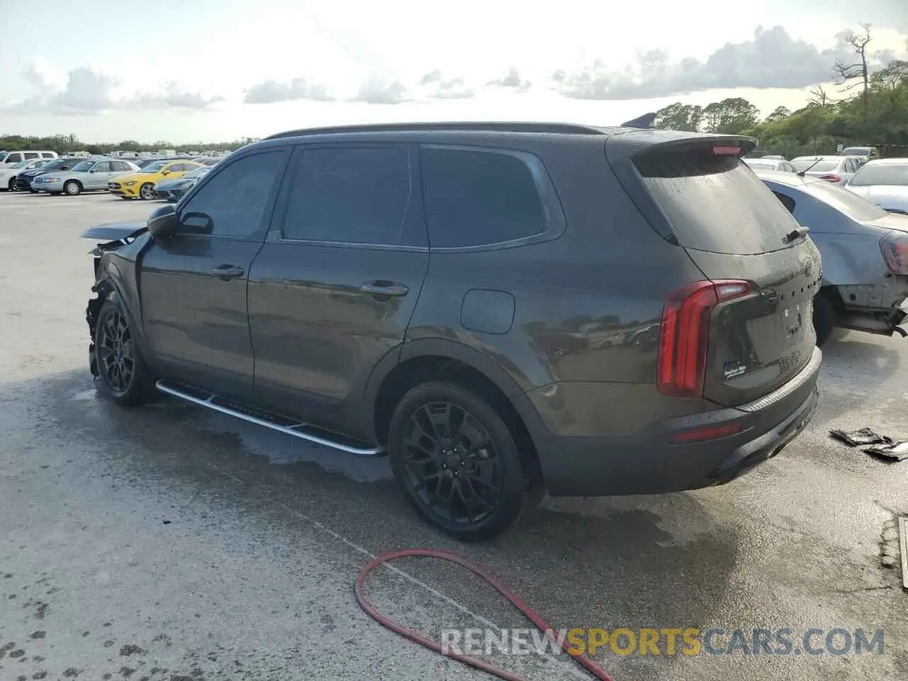2 Photograph of a damaged car 5XYP5DHC7MG124255 KIA TELLURIDE 2021