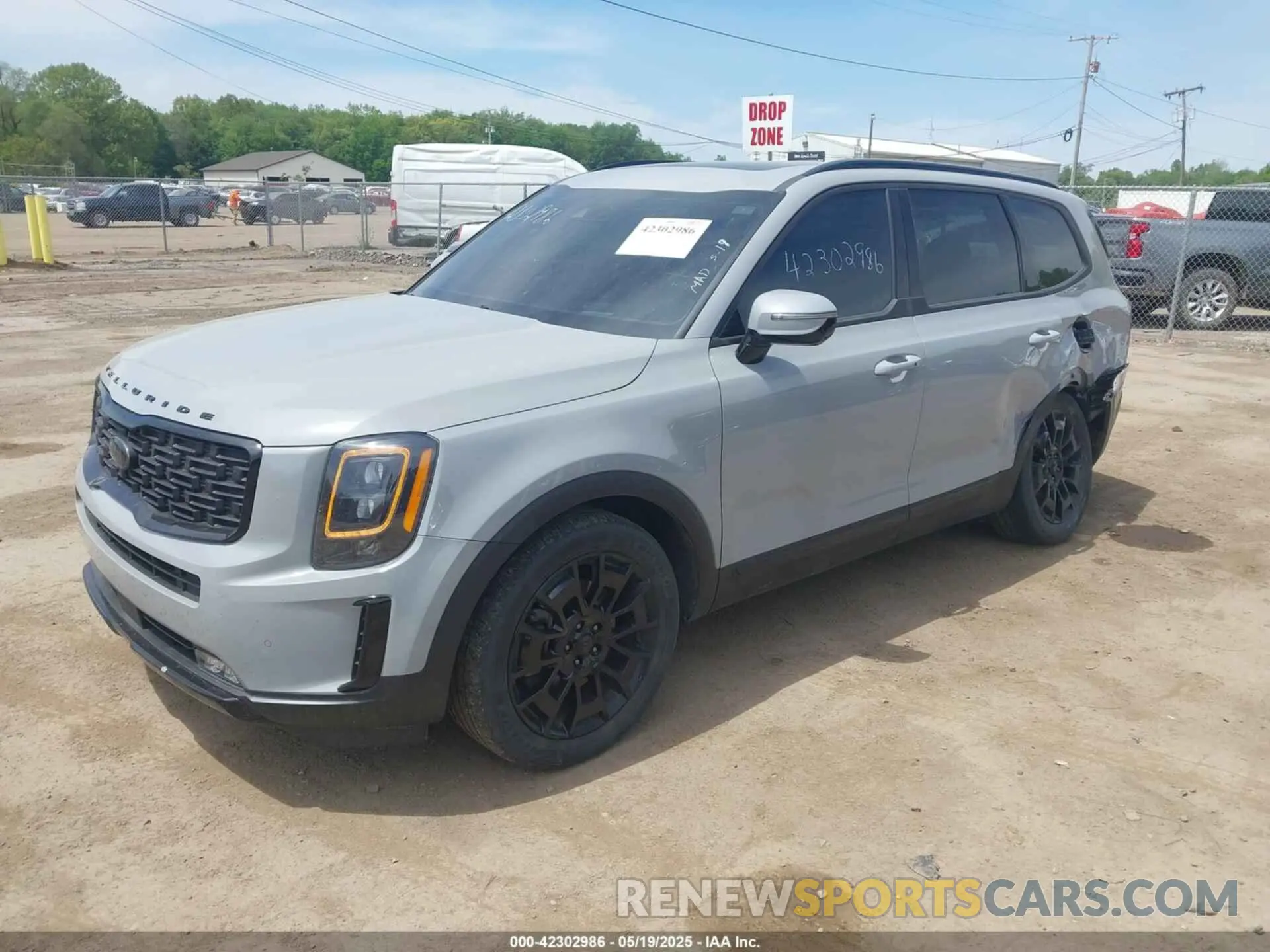 2 Photograph of a damaged car 5XYP5DHC8MG185663 KIA TELLURIDE 2021
