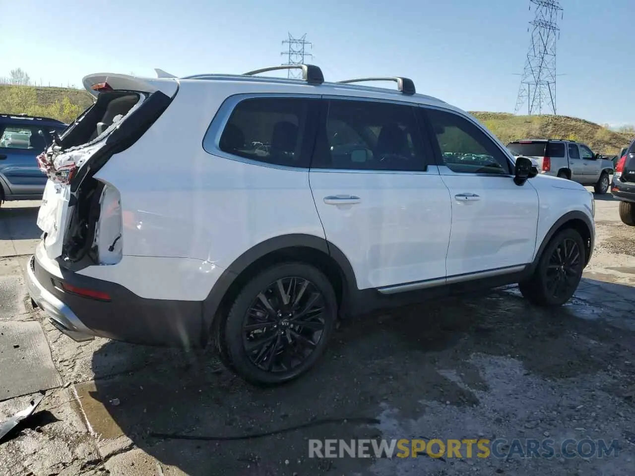 3 Фотография поврежденного автомобиля 5XYP5DHC9MG134835 KIA TELLURIDE 2021