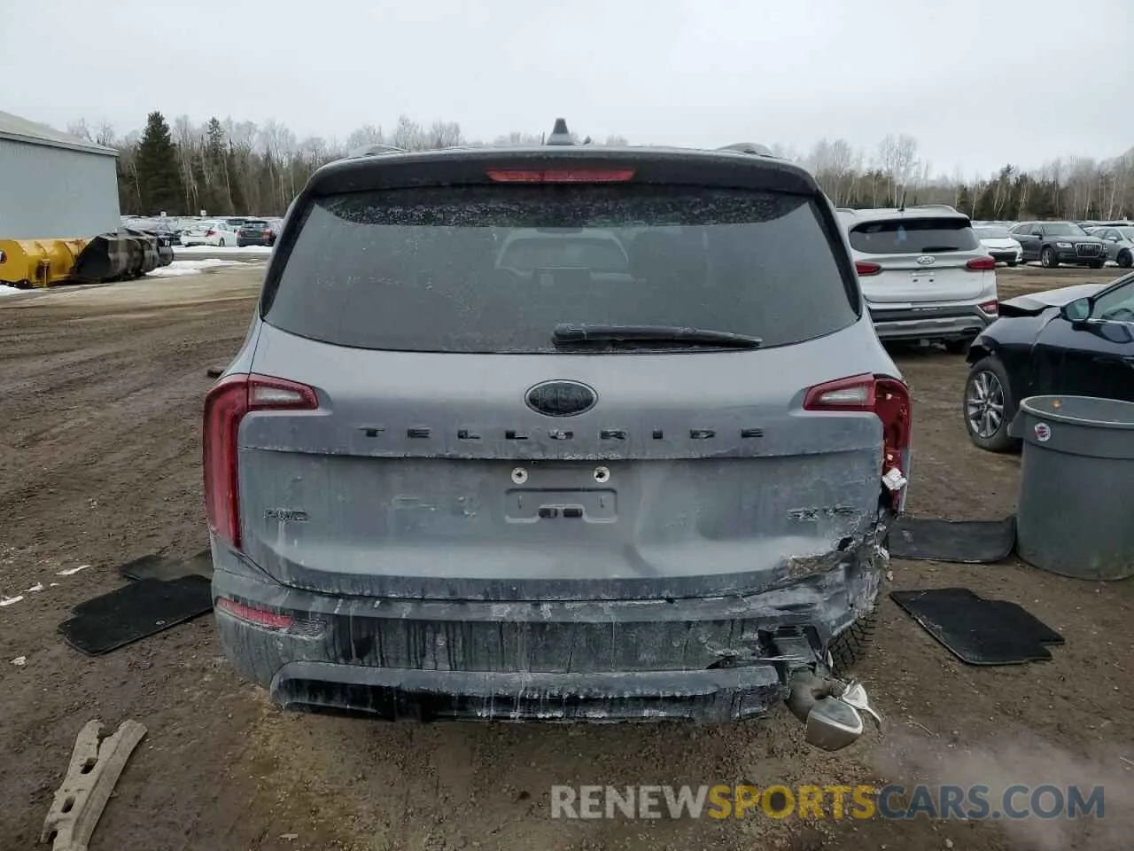 6 Фотография поврежденного автомобиля 5XYP5DHC9MG137637 KIA TELLURIDE 2021