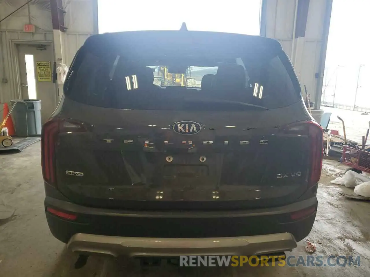 6 Photograph of a damaged car 5XYP5DHCXMG096855 KIA TELLURIDE 2021