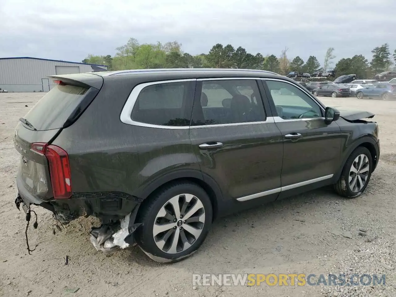 3 Фотография поврежденного автомобиля 5XYP64HC1MG190099 KIA TELLURIDE 2021