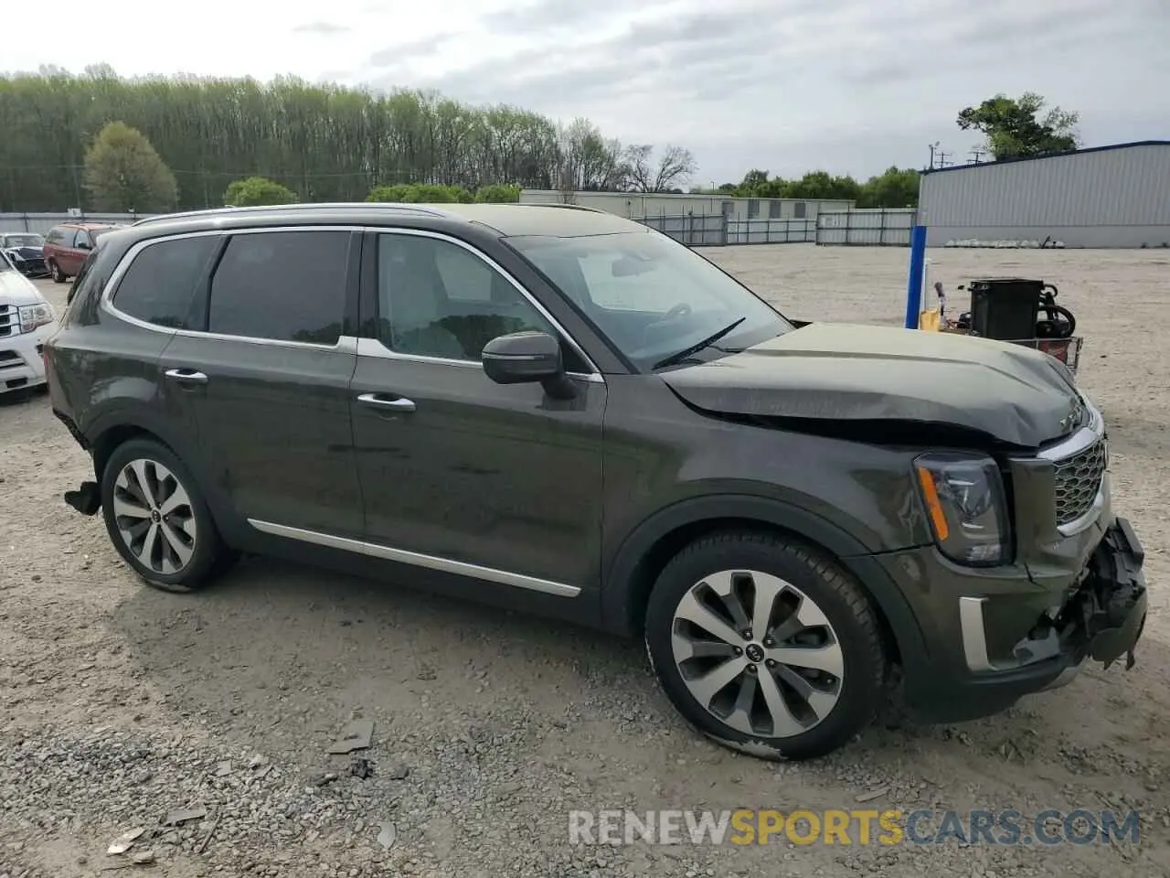 4 Фотография поврежденного автомобиля 5XYP64HC1MG190099 KIA TELLURIDE 2021