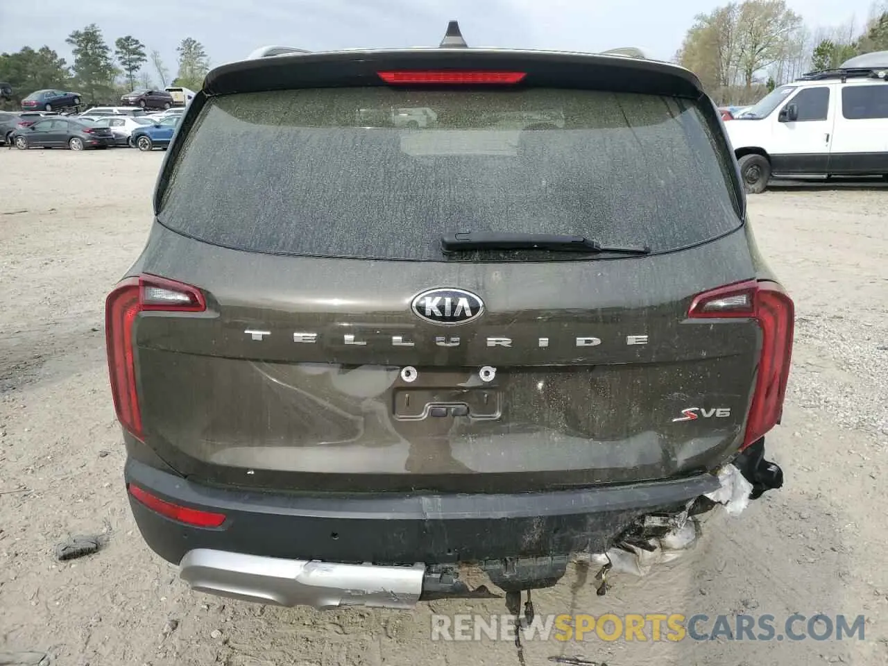 6 Фотография поврежденного автомобиля 5XYP64HC1MG190099 KIA TELLURIDE 2021