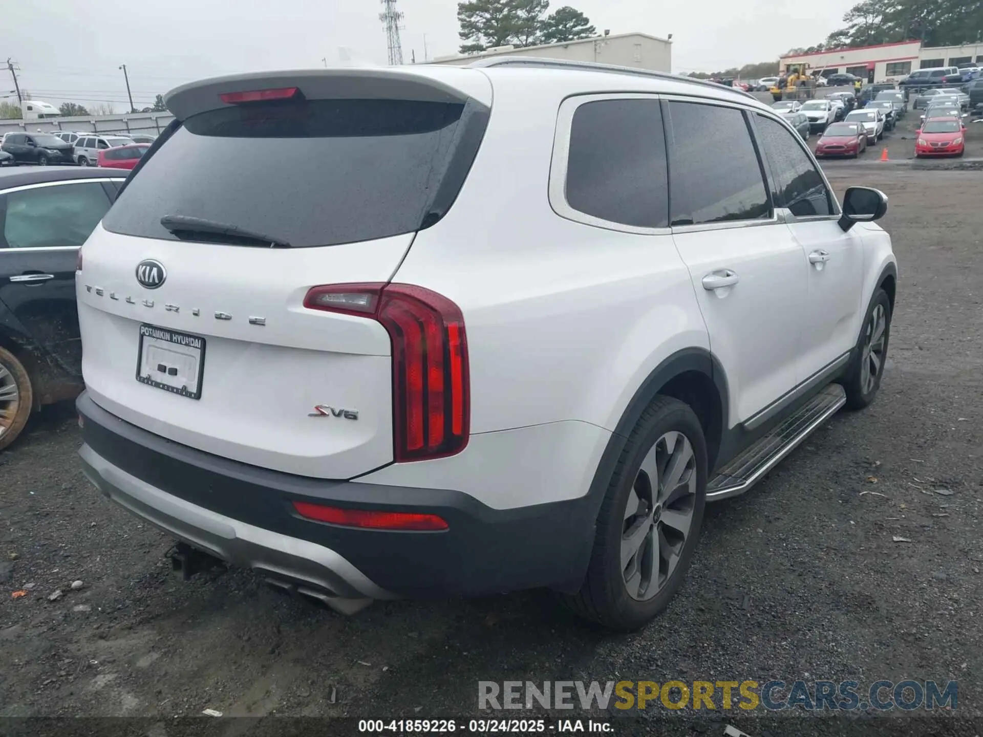 4 Фотография поврежденного автомобиля 5XYP64HC3MG147352 KIA TELLURIDE 2021