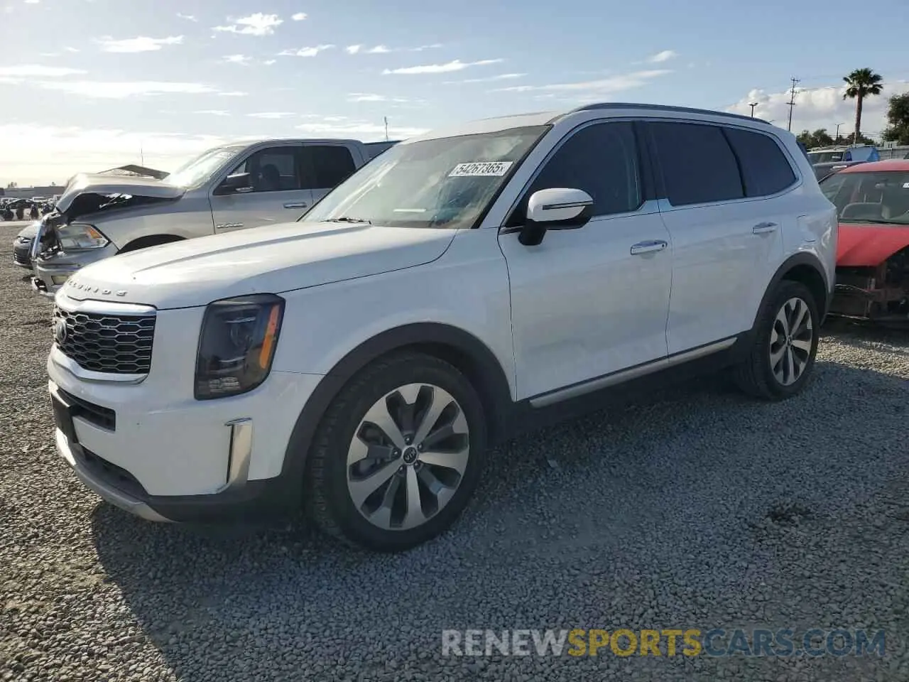 1 Фотография поврежденного автомобиля 5XYP64HC6MG106925 KIA TELLURIDE 2021