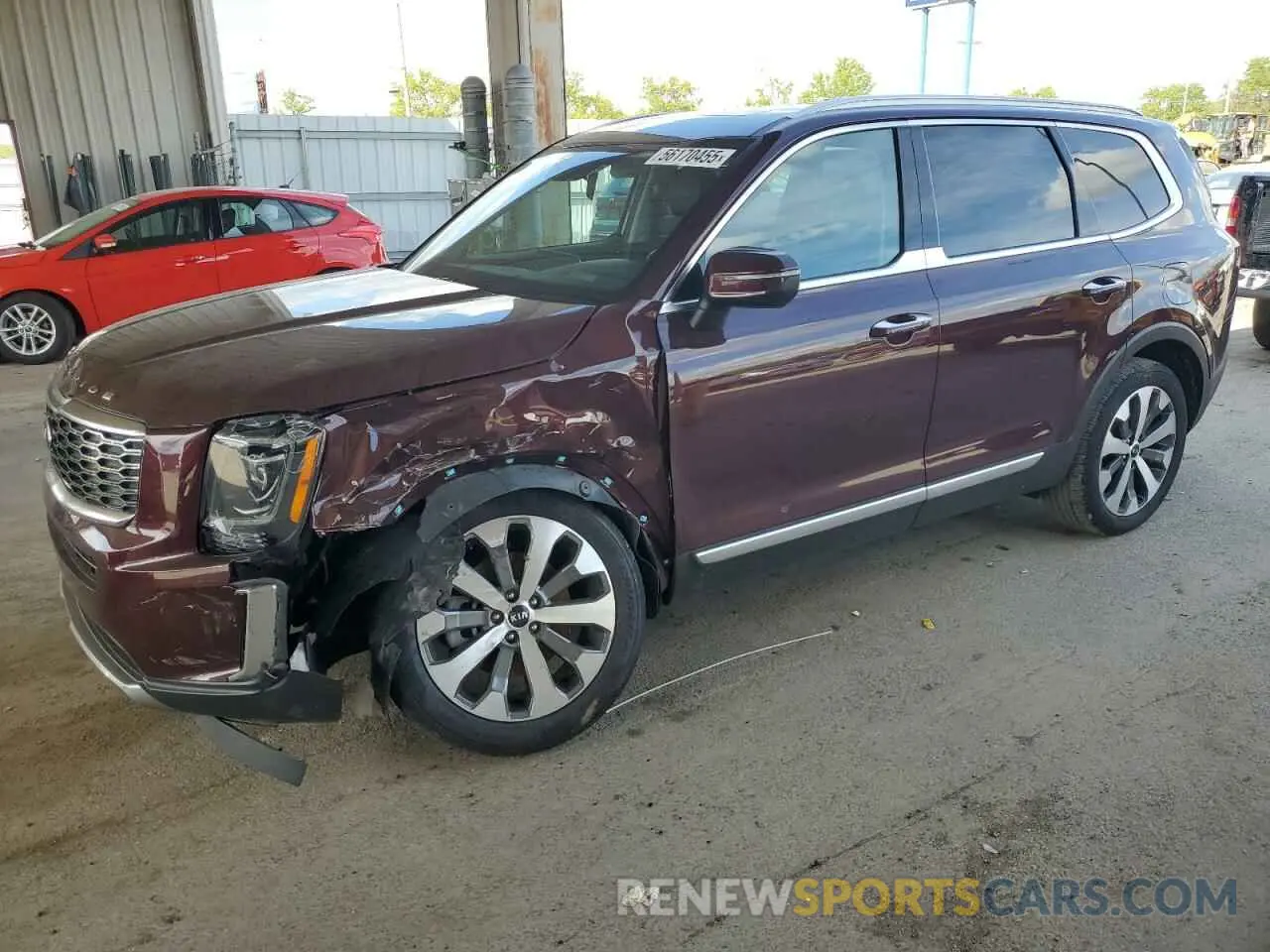 1 Фотография поврежденного автомобиля 5XYP64HC6MG176974 KIA TELLURIDE 2021