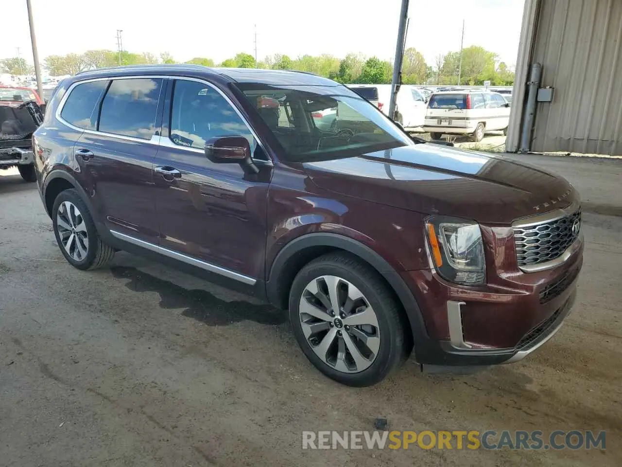 4 Фотография поврежденного автомобиля 5XYP64HC6MG176974 KIA TELLURIDE 2021