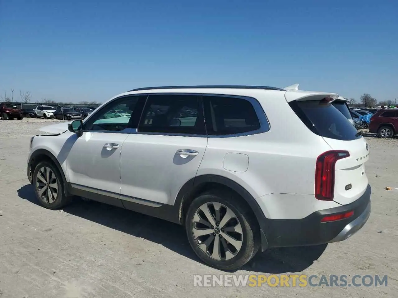 2 Photograph of a damaged car 5XYP64HC7MG142932 KIA TELLURIDE 2021