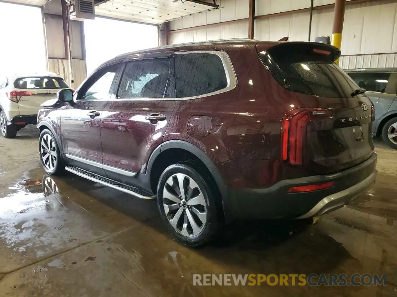 2 Photograph of a damaged car 5XYP64HC8MG109003 KIA TELLURIDE 2021
