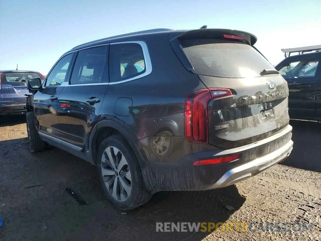 2 Photograph of a damaged car 5XYP64HC8MG143412 KIA TELLURIDE 2021