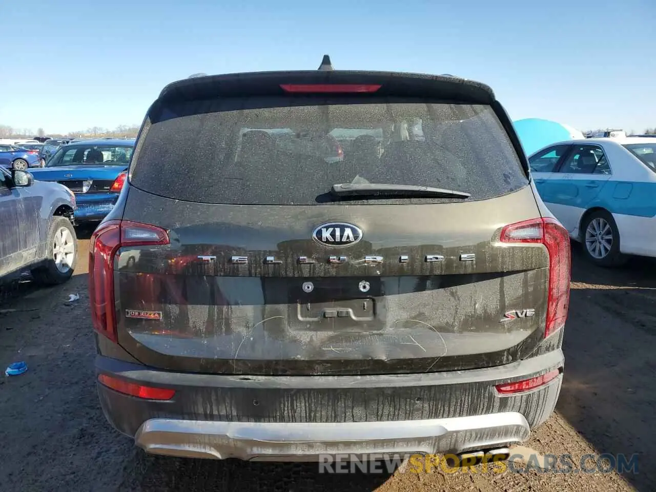 6 Photograph of a damaged car 5XYP64HC8MG143412 KIA TELLURIDE 2021