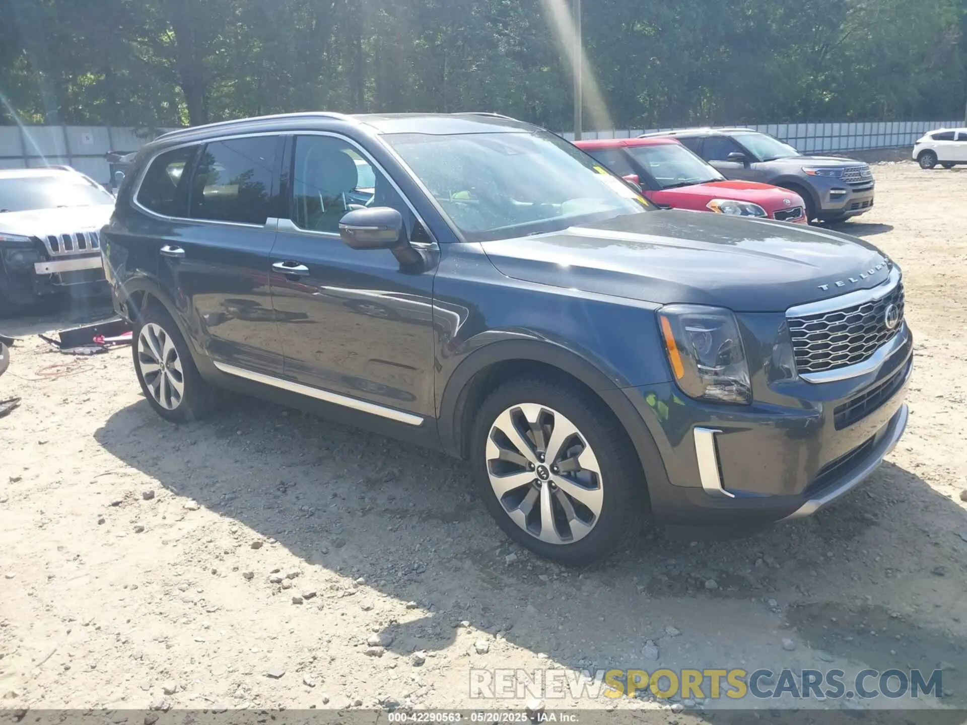1 Photograph of a damaged car 5XYP64HC9MG106479 KIA TELLURIDE 2021