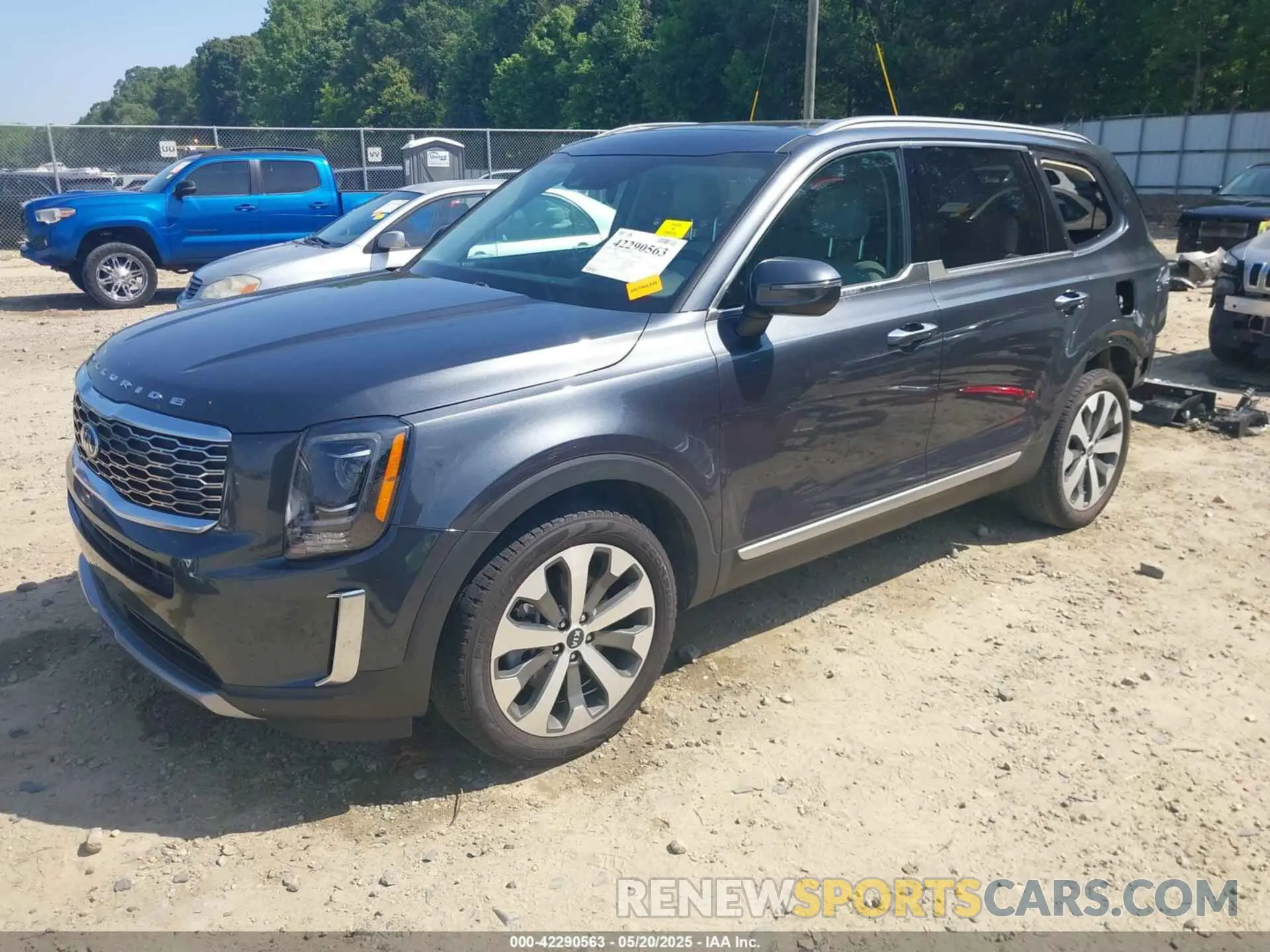 2 Photograph of a damaged car 5XYP64HC9MG106479 KIA TELLURIDE 2021