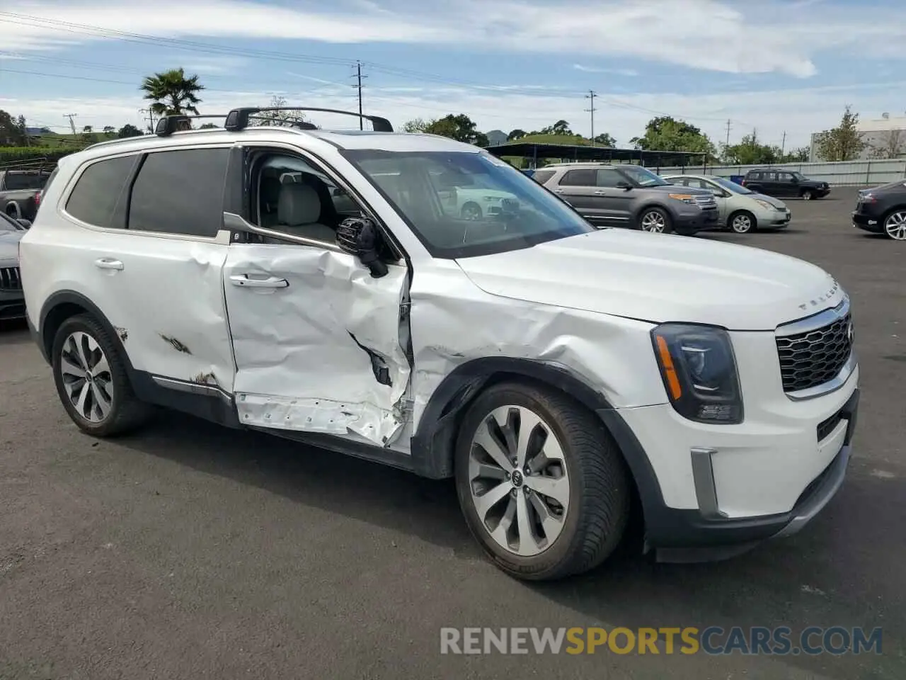4 Фотография поврежденного автомобиля 5XYP6DHC2MG104914 KIA TELLURIDE 2021